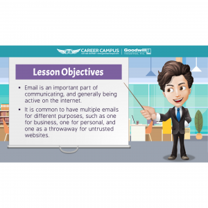 lesson objectives email image