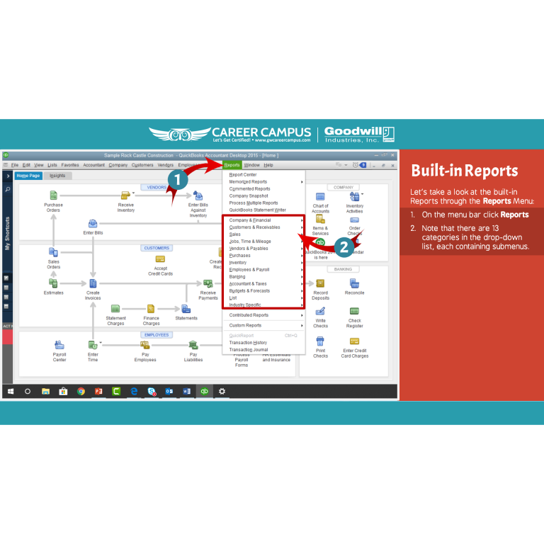 (BUNDLE) QuickBooks Modules 13 Career Campus